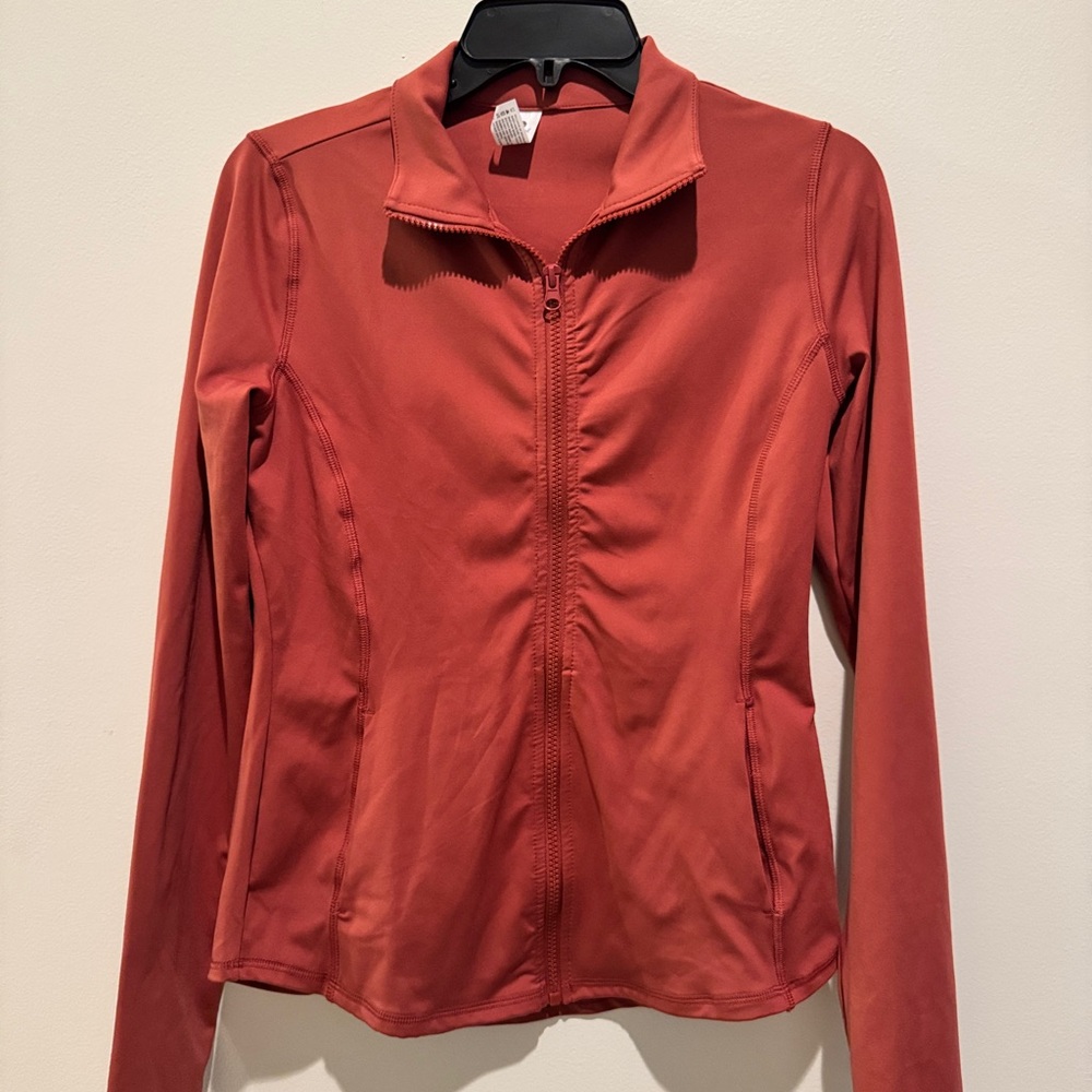 90 Degree By Reflex Burnt Orange Jacket